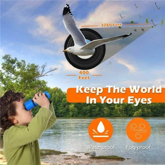 Compact Mini Binoculars for Kids – 8x21  Shock Proof for 3 -13 Years Old - Picture 6 of 6